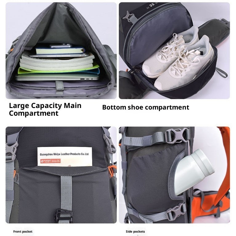 Professional 35L Large Capacity Hiking Backpack