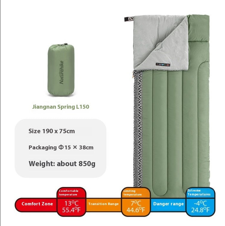 Four Seasons Portable Dirt Resistant Camping Sleeping Bag