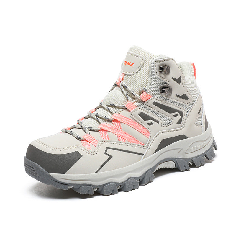 High-Top Outdoor Hiking Sneakers