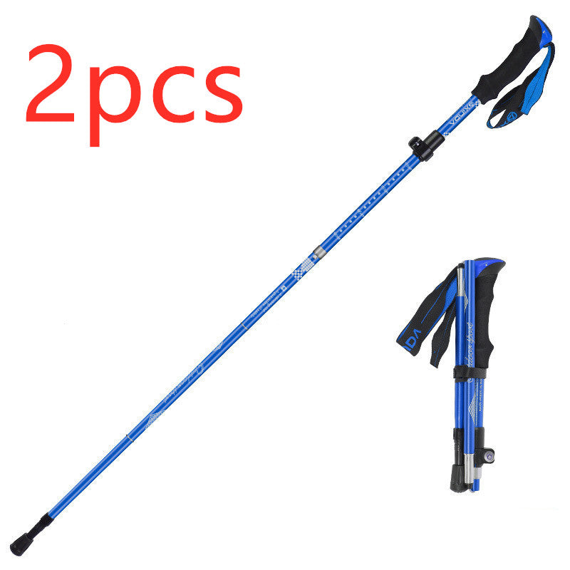 Ultra-Light Folding Aluminum Alloy Trekking Pole