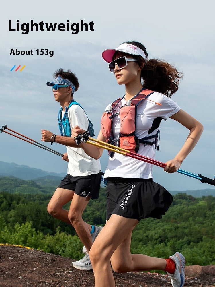 Folding Carbon Fiber Trekking Pole Off-Road Cane