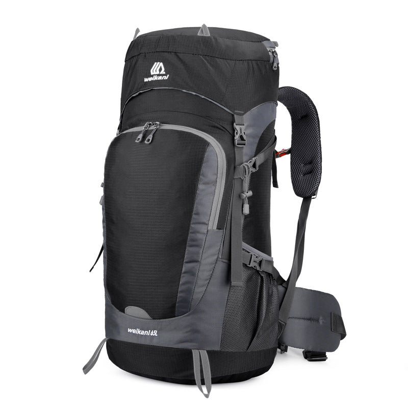Men’s Nylon Mountaineering Hiking Camping Backpack
