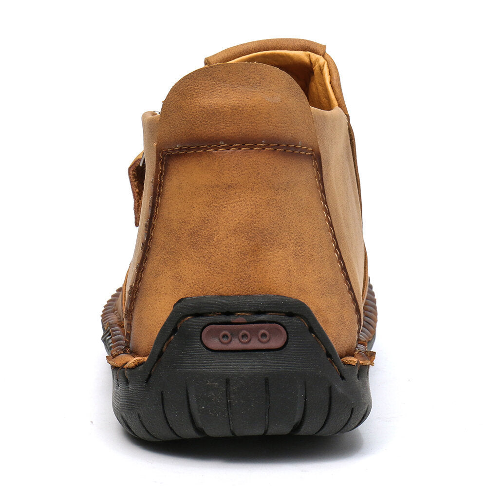 Men’s Outdoor Hiking Ankle Boots with Zipper