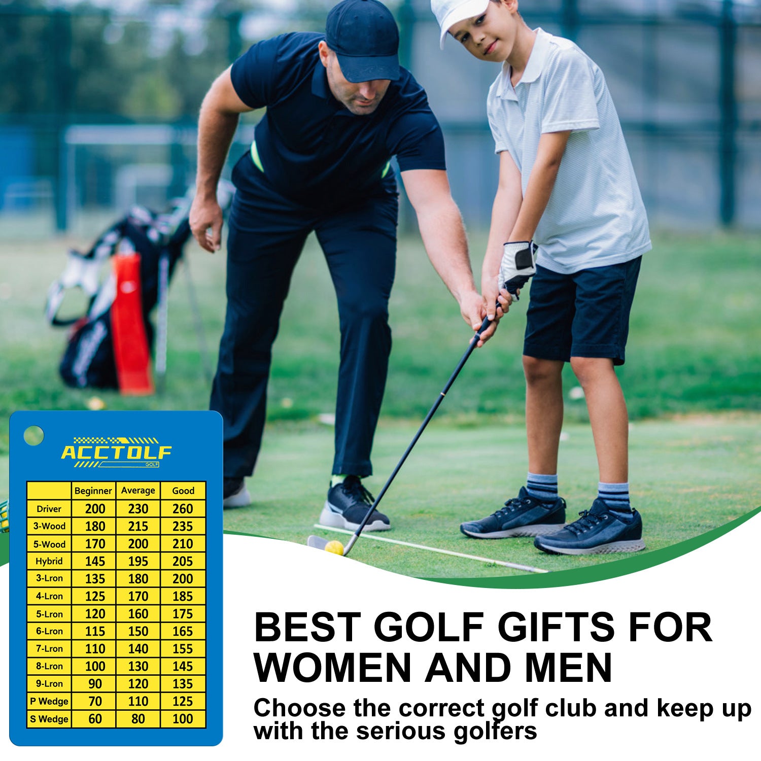 Golf Scorecard Accessories Set