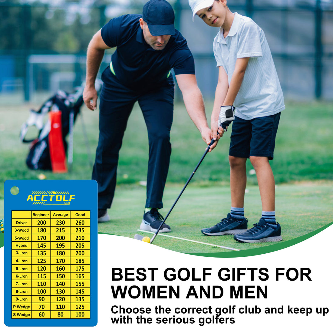 Golf Scorecard Accessories Set