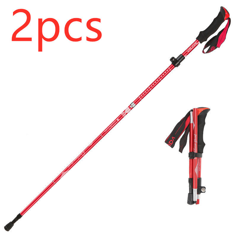 Ultra-Light Folding Aluminum Alloy Trekking Pole