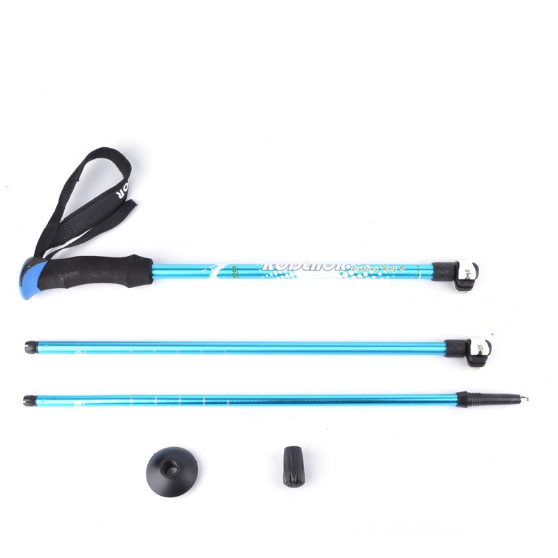 Aluminum Alloy Trekking Pole Straight Handle