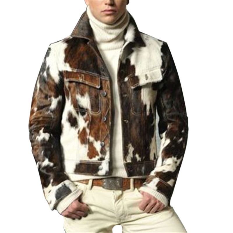 Men’s Slim Fit Camouflage Jacket