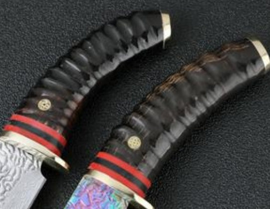 VG10 Damascus Steel Outdoor Hunting Knife