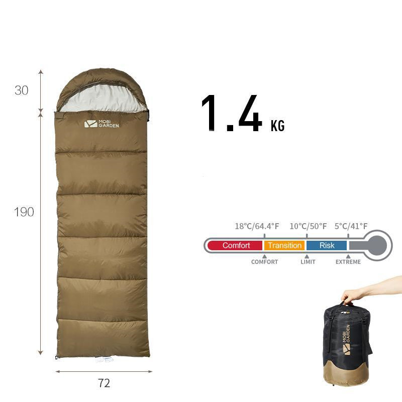 Mummy Sleeping Bag For Winter Camping Outdoor
