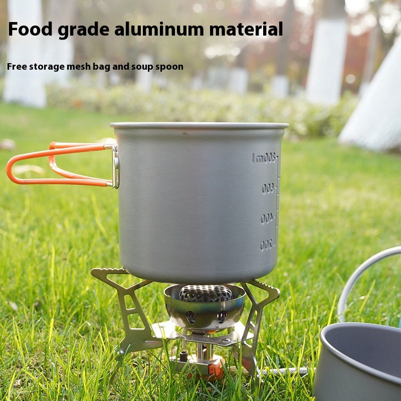 Portable Outdoor Camping Cookware Pot