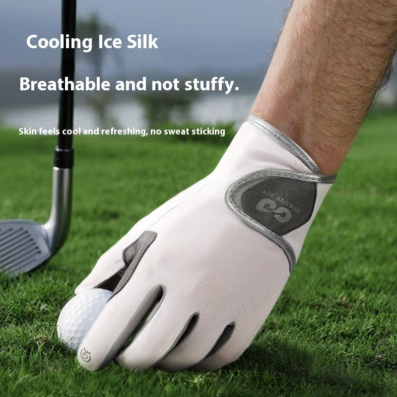 Men’s & Women’s Ice Silk Golf Gloves