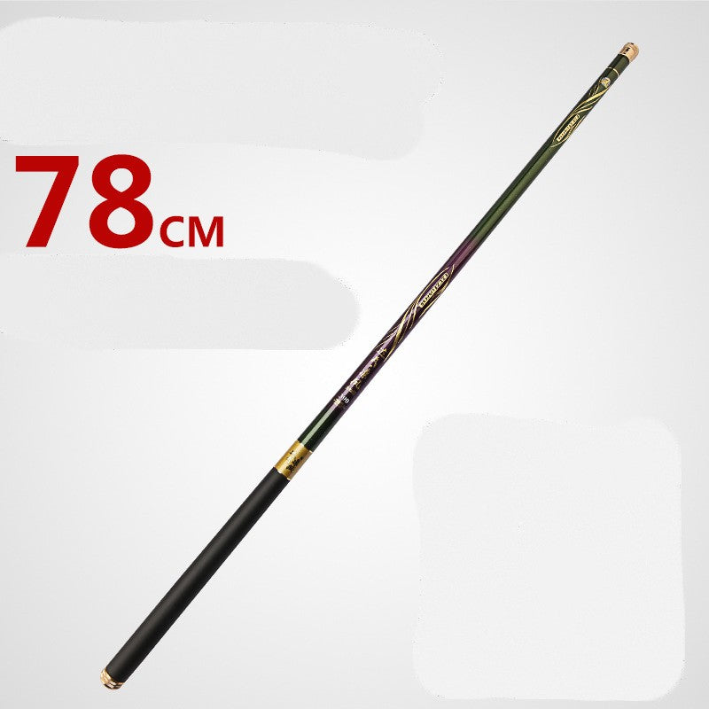 High Carbon 6H19 Hard Black Pit Fishing Rod