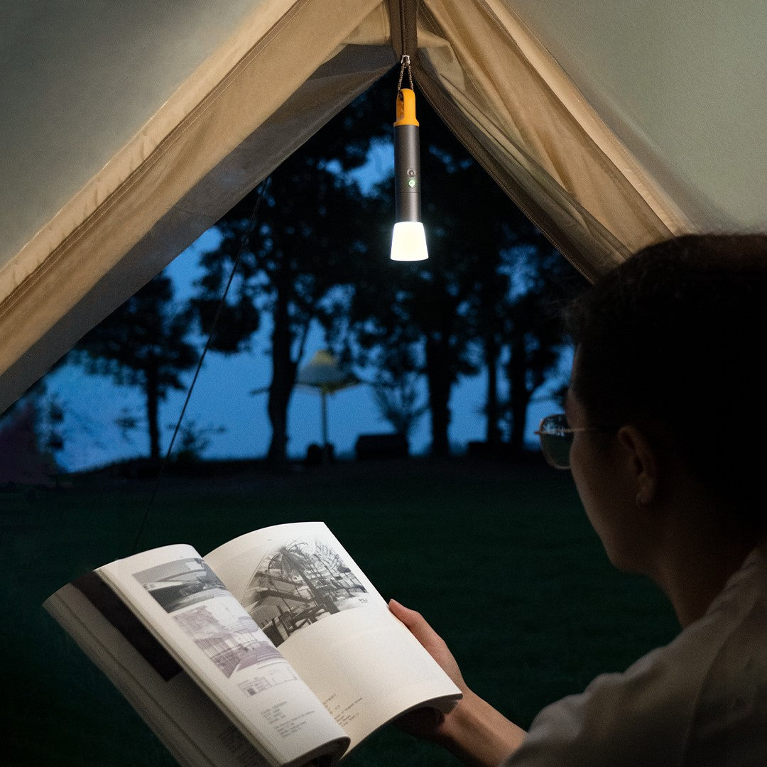 Stepless Zoom LED Camping Flashlight