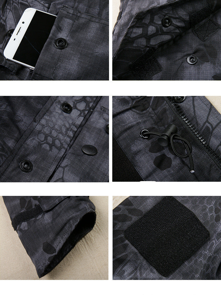 Men’s Fashion Outdoor Camouflage Jacket Suit