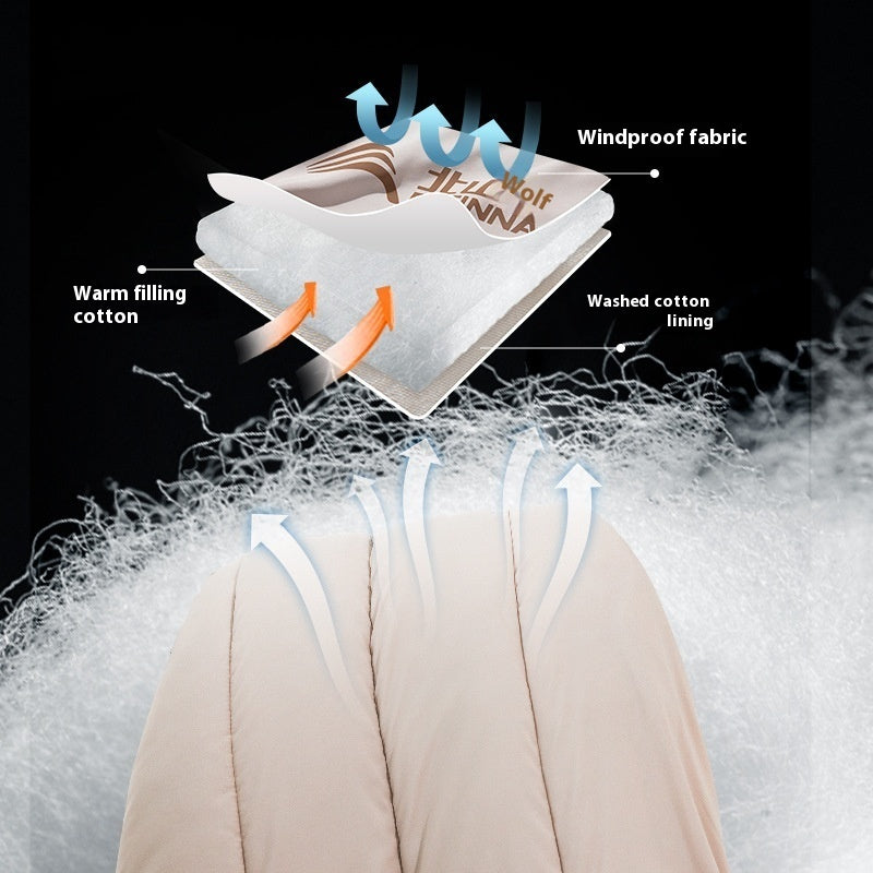 Double Thickened Cold-Weather Camping Sleeping Bag