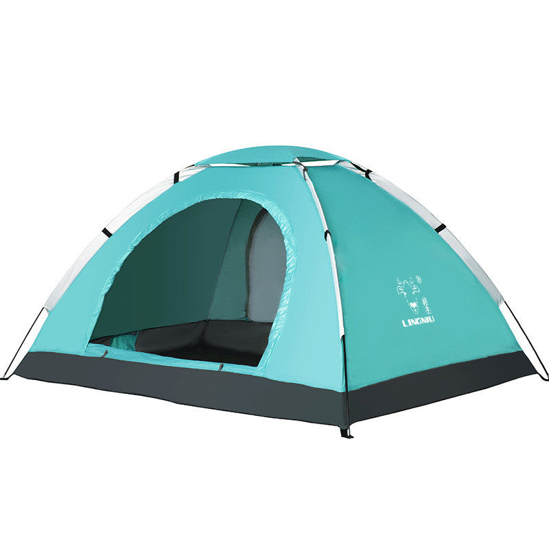 Single-Layer Camping Tent (Outdoor & Beach Use)