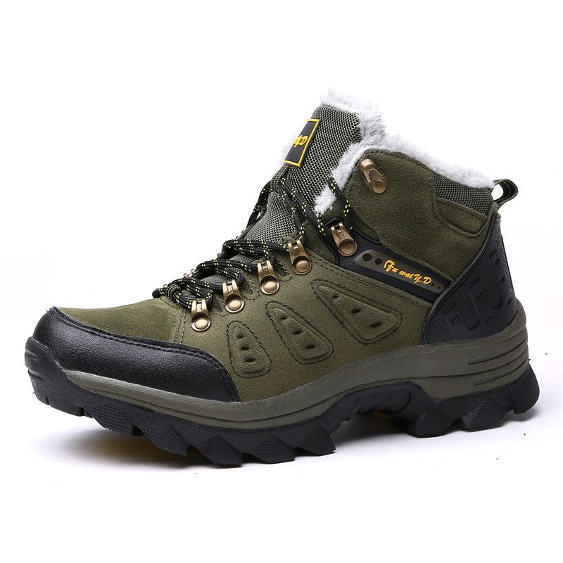 Men’s Cold-Weather Waterproof Hiking Snow Boots