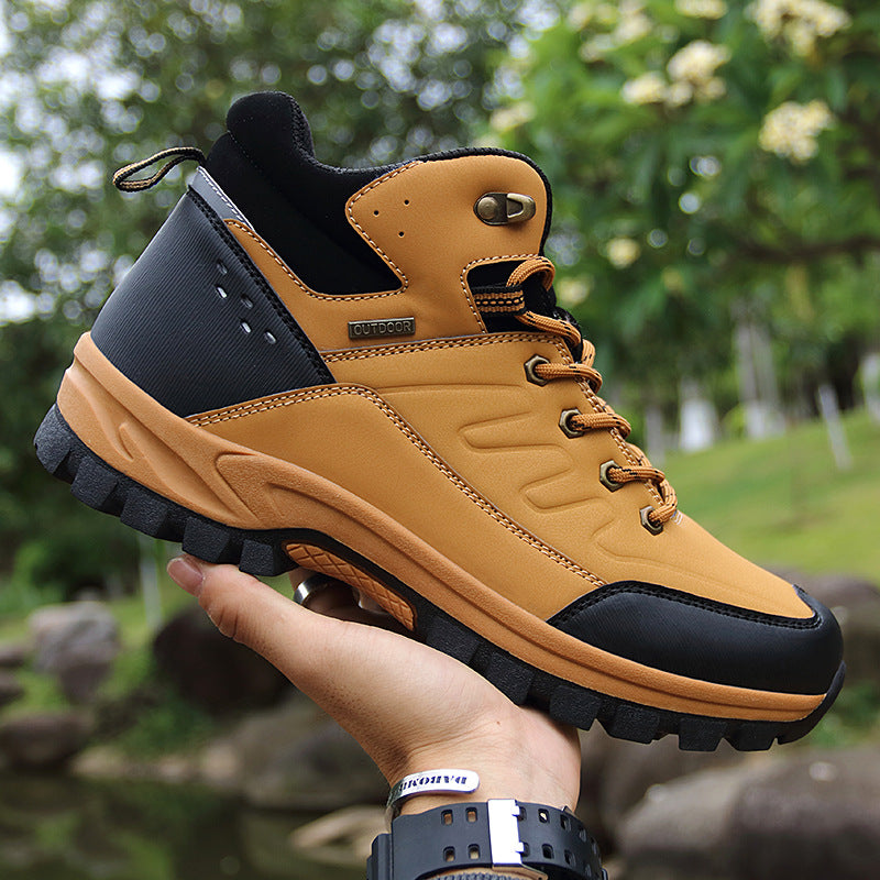 Men’s High-Top Outdoor Hiking Boots