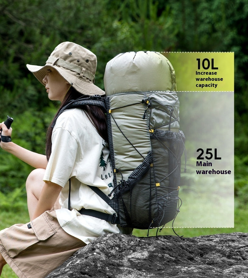 35L Large Capacity Outdoor Mountaineering Hiking Backpack
