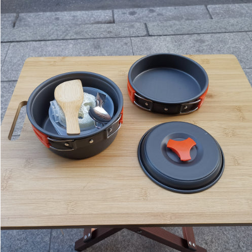 1–2 Person Outdoor Camping Cookware Set