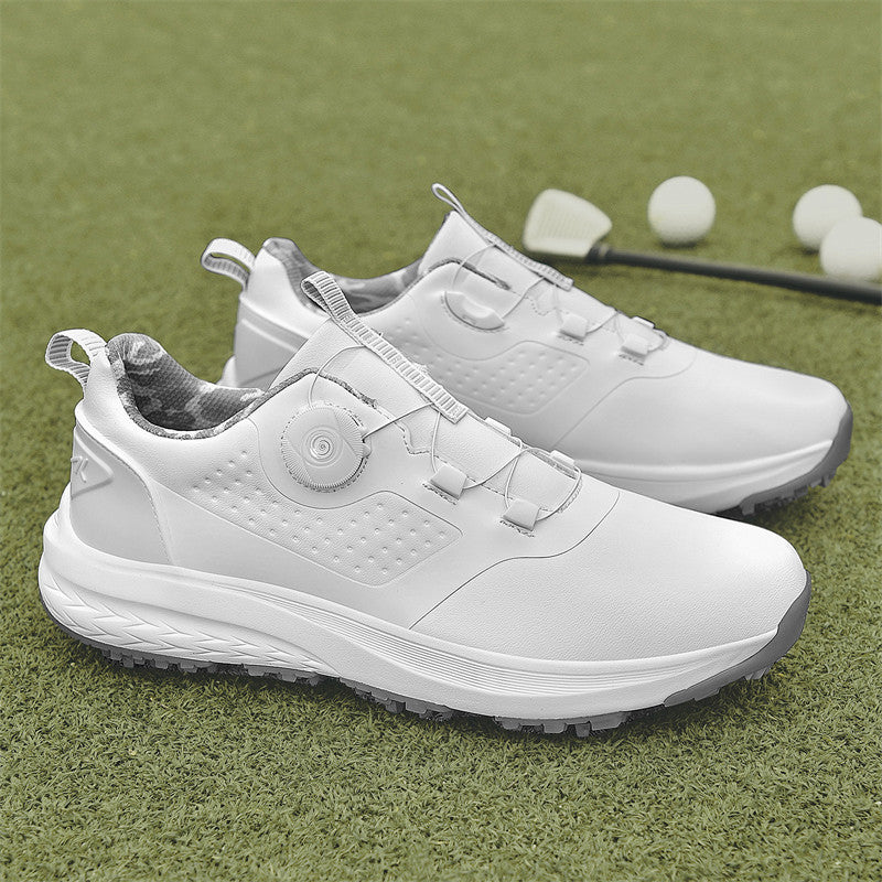 Couple Waterproof Spiked Golf Shoes