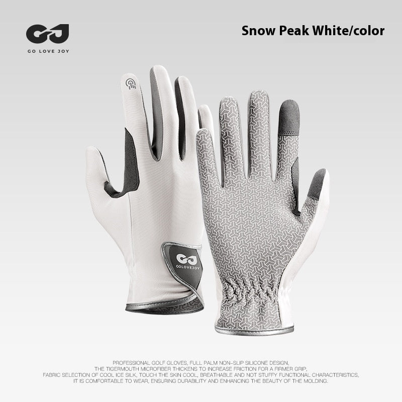Men’s & Women’s Ice Silk Golf Gloves