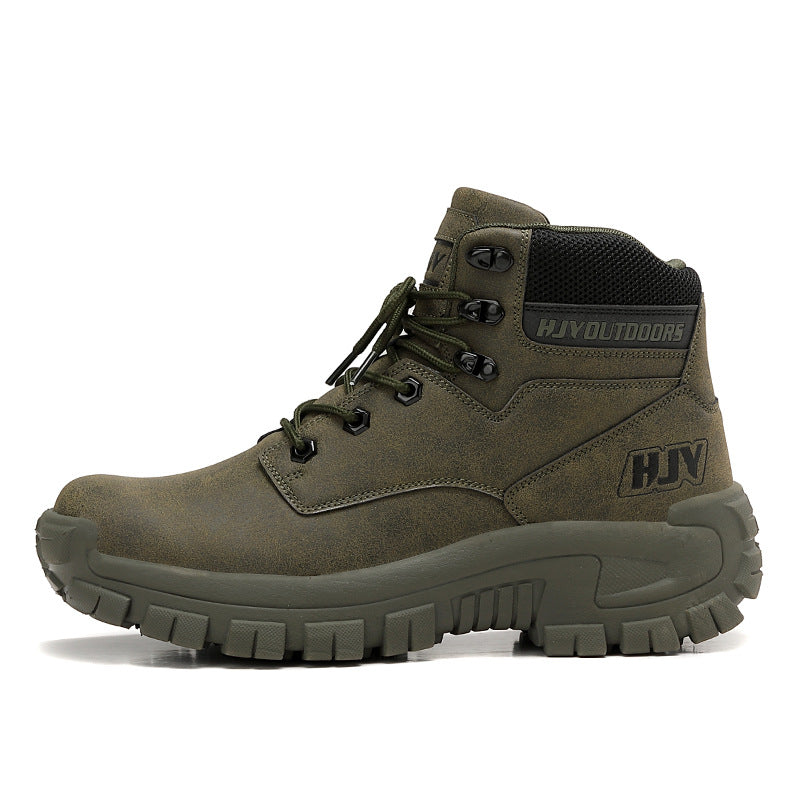 High-Top Large Size Outdoor Hiking Training Boots