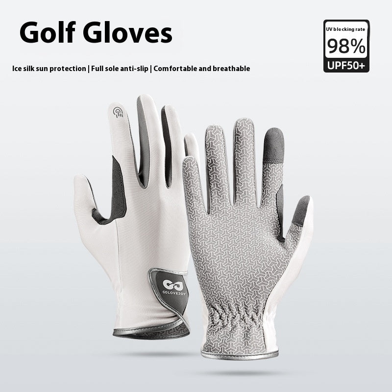 Men’s & Women’s Ice Silk Golf Gloves