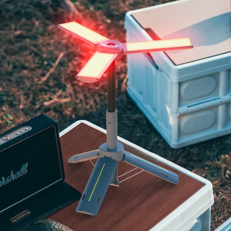 Rechargeable Tri-Leaf Camping Lantern