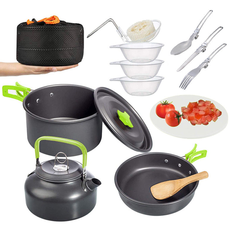 Folding Mini Camping Cookware Set