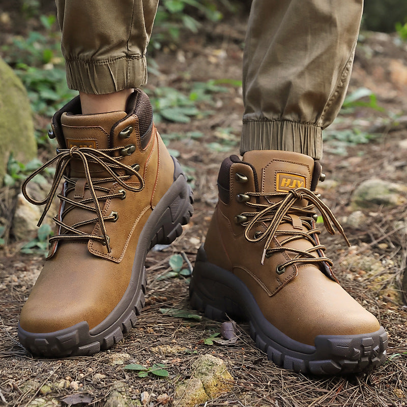 High-Top Large Size Outdoor Hiking Training Boots