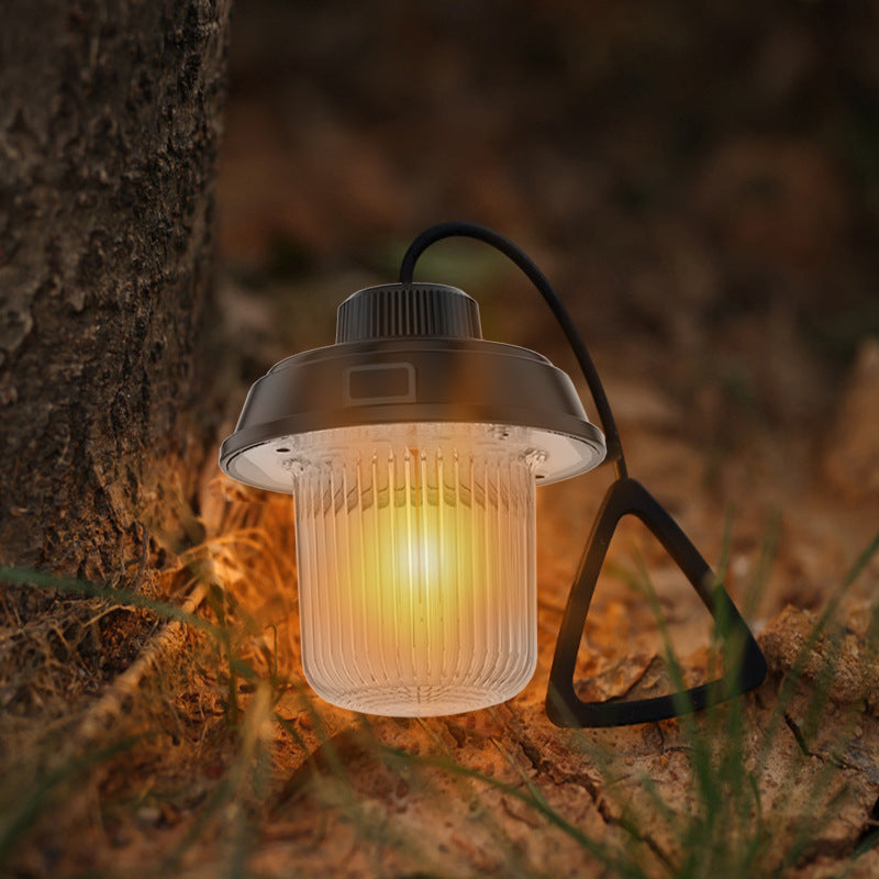 Retro Rechargeable Multifunction Outdoor Camping Lantern
