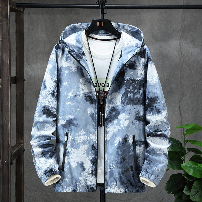 Men’s Patchwork Camouflage Jacket