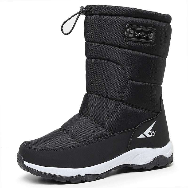 Men’s Waterproof Fleece-Lined Snow Ski Boots