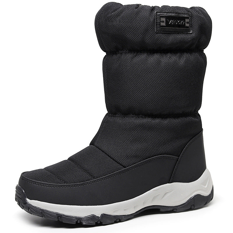 Men’s Waterproof Fleece-Lined Snow Ski Boots