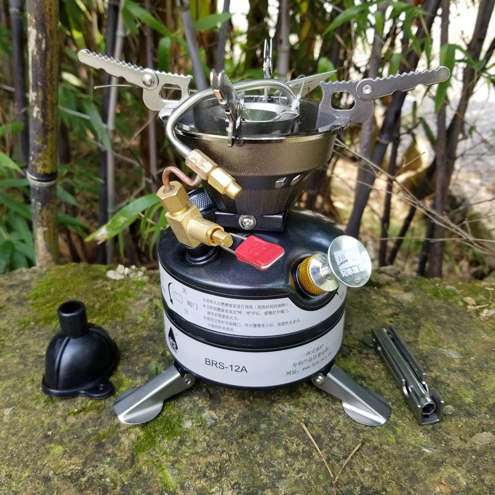 Field Oil Stove Camping Heavy-Duty Outdoor Cooking Set