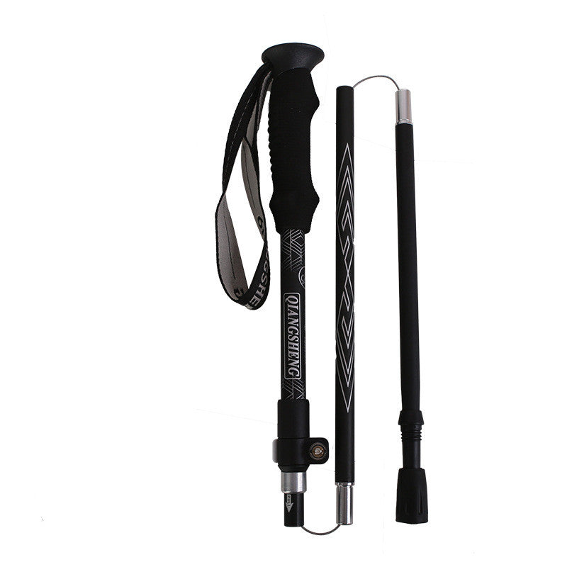 Five-Section Folding Straight Trekking Pole