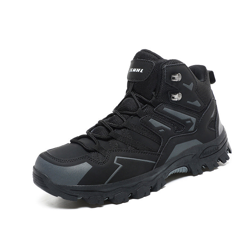 High-Top Outdoor Hiking Sneakers