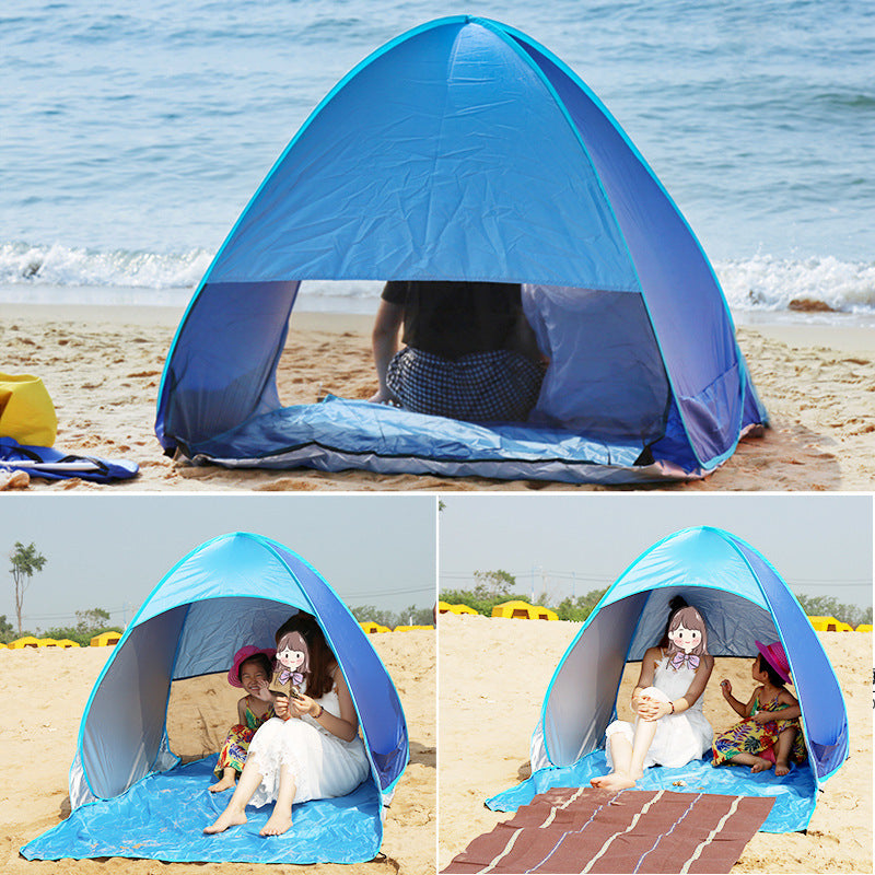 Automatic Quick Open Beach Sunshade Camping Tent