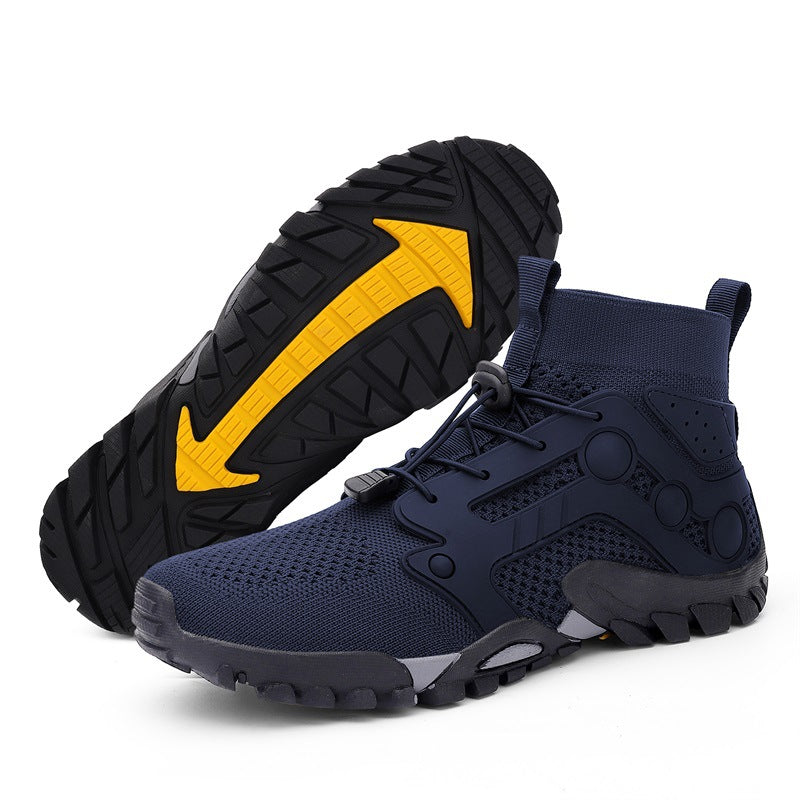 Men’s Lightweight High-Top Outdoor Hiking Shoes