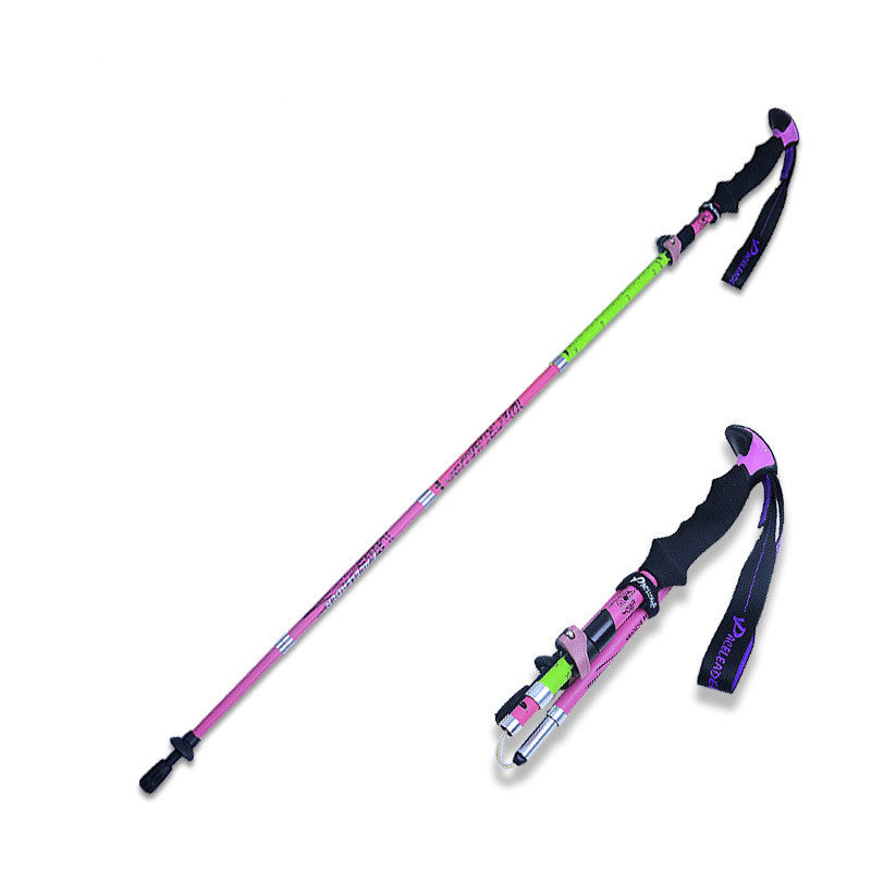Folding Carbon Trekking Pole Outdoor Equipment