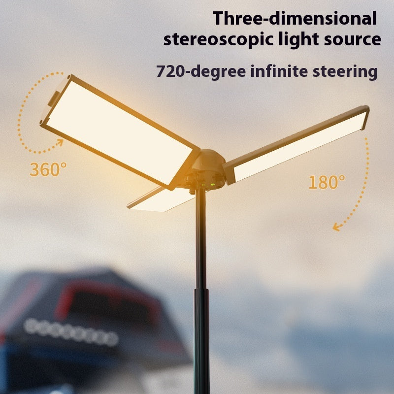 Rechargeable Tri-Leaf Camping Lantern