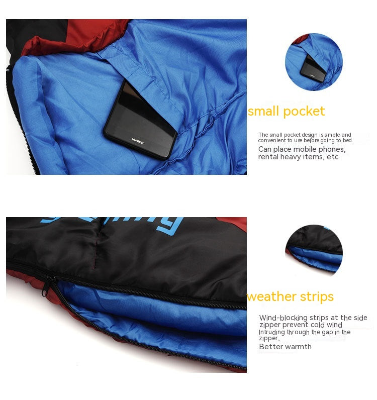 Mummy Sleeping Bag For Autumn Winter Camping