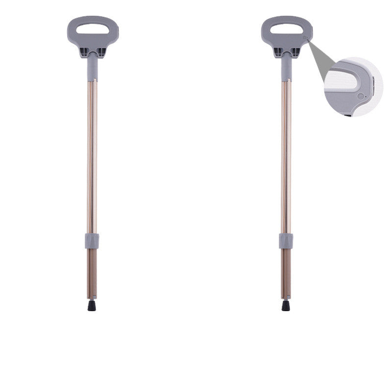 Folding Aluminum Alloy Leisure Trekking Crutches
