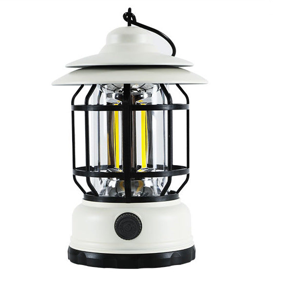 Retro Multi-Functional Warm Light Camping Lantern