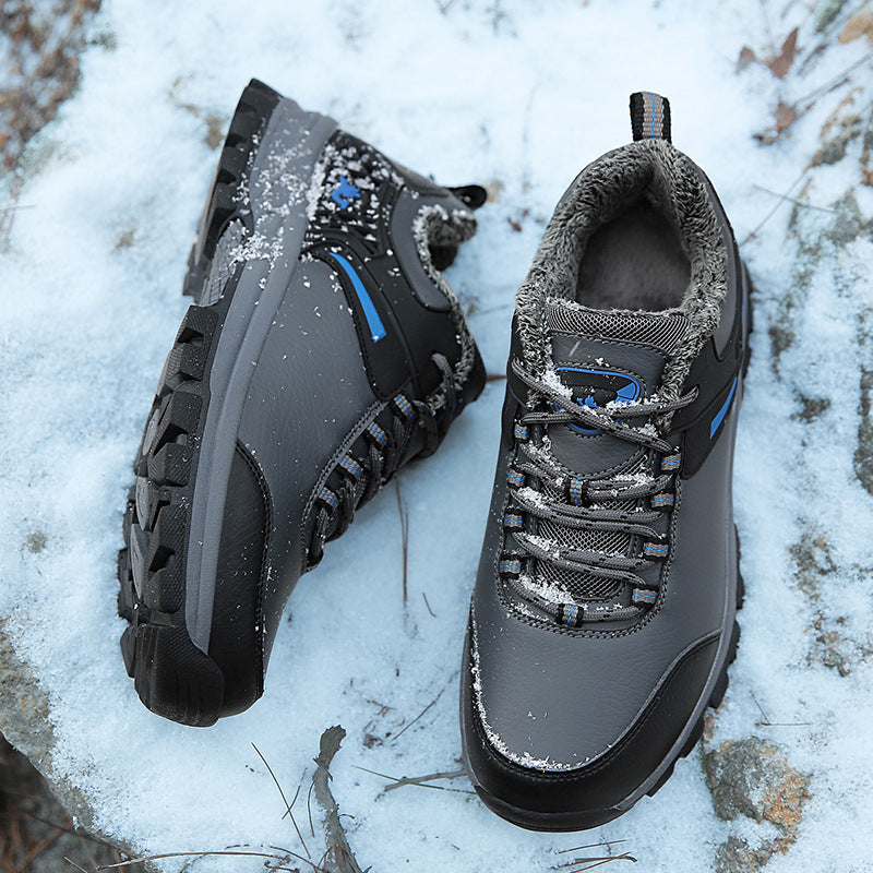 Men’s Cold-Weather Waterproof Hiking Snow Boots
