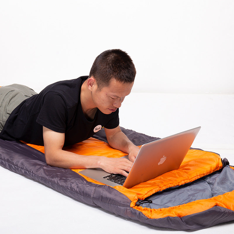 Warm Thickened Camping Sleeping Bag For Outdoor Travel