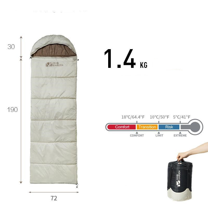 Mummy Sleeping Bag For Winter Camping Outdoor