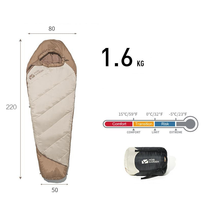 Mummy Sleeping Bag For Winter Camping Outdoor
